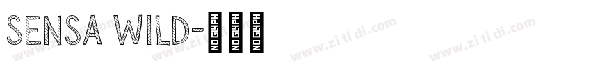 sensa wild字体转换